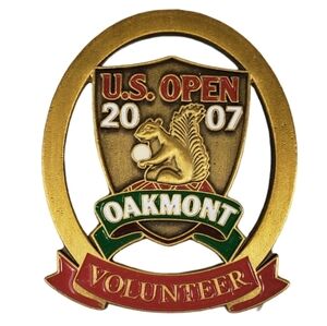 2007 U.S. Open Volunteer Pin